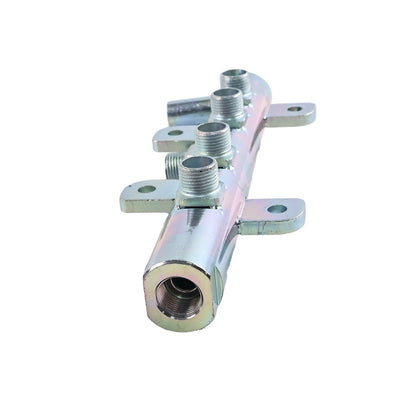 Fuel Manifold 3977727 for use with Cummins Engine 6B5.9 6C8.3 B3.3 ISBE4 ISB4.5 ISD4.5 QSB4.5 Hyundai Loader HL730-7A HL730-9 HL730TM-7A HL730TM-9