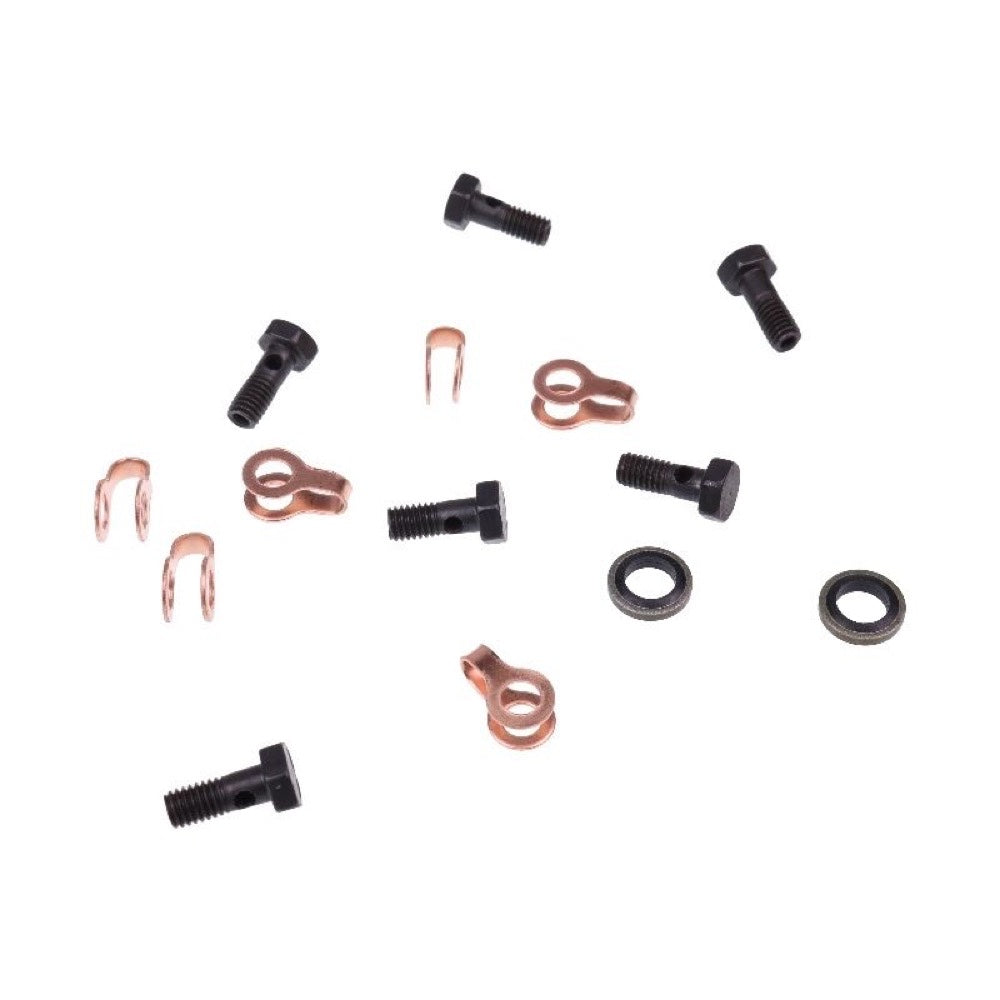 Fuel Return Line Bolt Kit 3918188 3905307 3903380 for use with Cummins Engine 4B3.9 6B5.9 6C8.3 QSL9 Hyundai Excavator R140LC-7 R160LC-3 R210LC-7