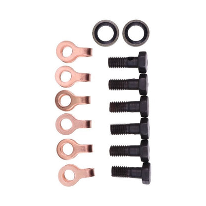 Fuel Return Line Bolt Kit 3918188 3905307 3903380 for use with Cummins Engine 4B3.9 6B5.9 6C8.3 QSL9 Hyundai Excavator R140LC-7 R160LC-3 R210LC-7