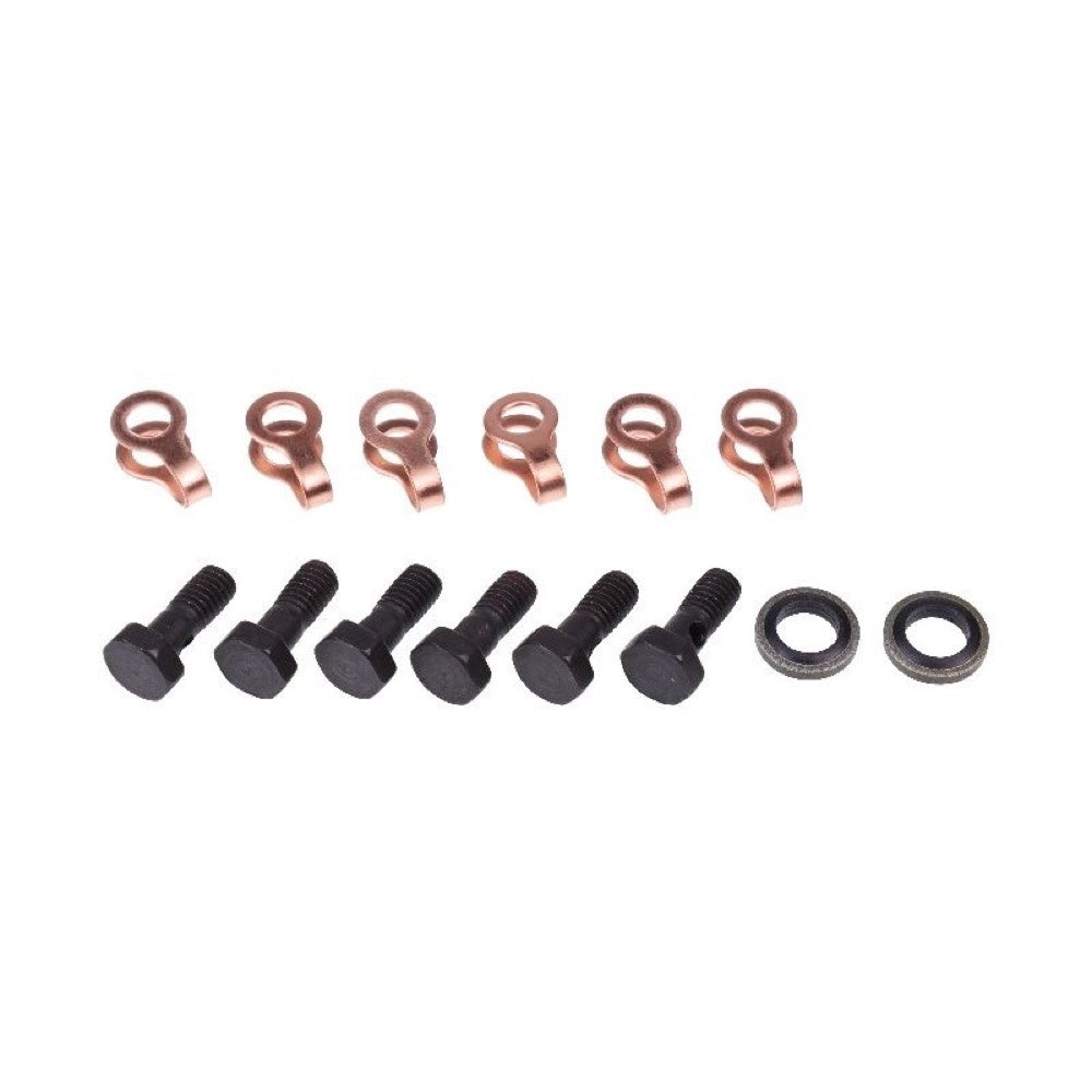 Fuel Return Line Bolt Kit 3918188 3905307 3903380 for use with Cummins Engine 4B3.9 6B5.9 6C8.3 QSL9 Hyundai Excavator R140LC-7 R160LC-3 R210LC-7