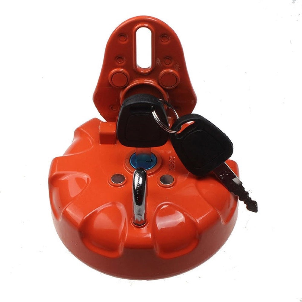 Fuel Tank Cap suitable for Daewoo Doosan Excavator DH215-7 DH225-9 DH300 With 2 Keys