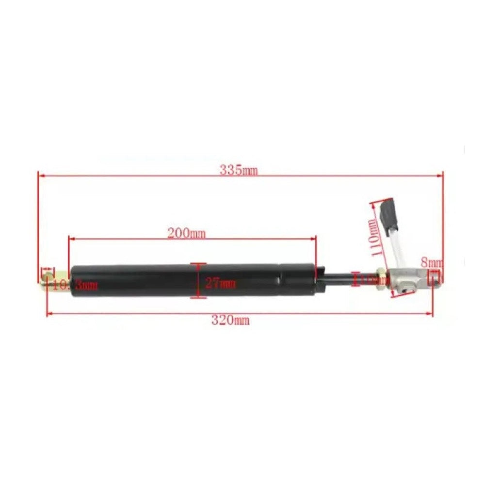 Gas Spring with Limit Block 1562505 suitable for Hyster Forklift