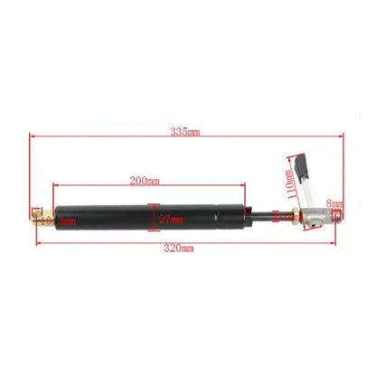 Gas Spring with Limit Block 1562505 suitable for Hyster Forklift