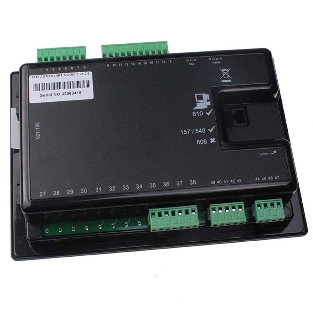 Generator Electronic Controller Control Module LCD Display DSE5110 for use with Deep Sea