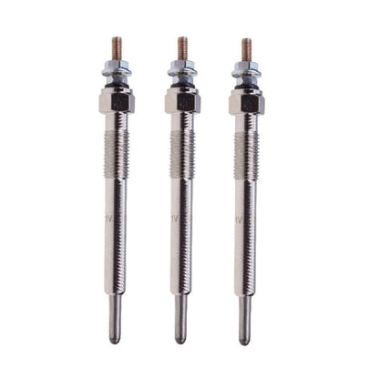 Glow Plug VV12900877800 compatible with Kobelco Excavator 27SR-5 30SR 30SR-5 30SRACERA 35SR 35SR-5 35SR-5PX15-20658 50SR 50SR-5 SK55SRX