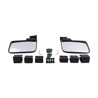 Golf Cart Mirror No-drilling Side Rear View Mirrors suitable for EZGO Club Car Yamaha