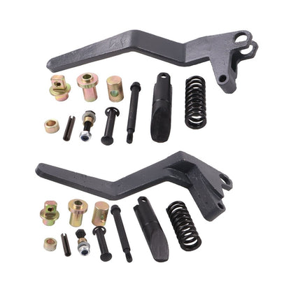 Hand Quick Tach Handle Kit 86633196 86633195 fits CASE Loader 40XT 60XT 70XT 410 420 430 440 CT440