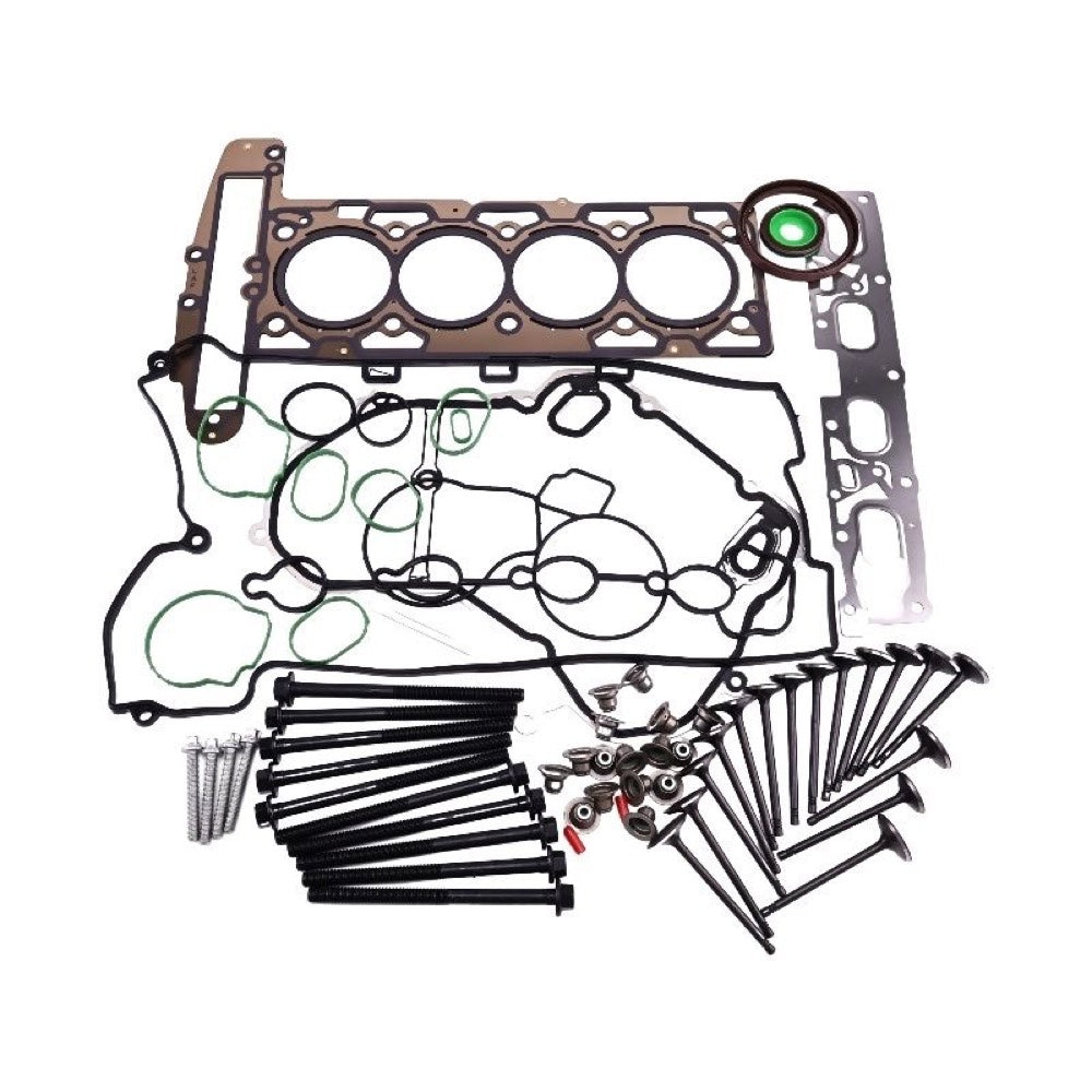 Head Gasket Bolts & Intake Exhaust Valves 90537239 24434464 compatible with Chevrolet Buick GMC 2.4L 2010-2013