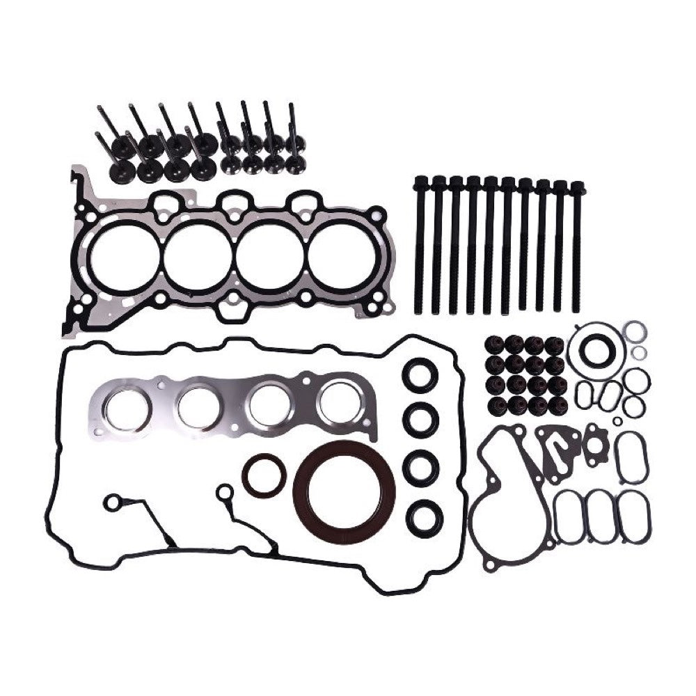 Head Gasket Set W/Bolts & Intake Exhaust Valves ES72486 HGB193 fits Hyundai Kia Engine 1.8L 2.0L