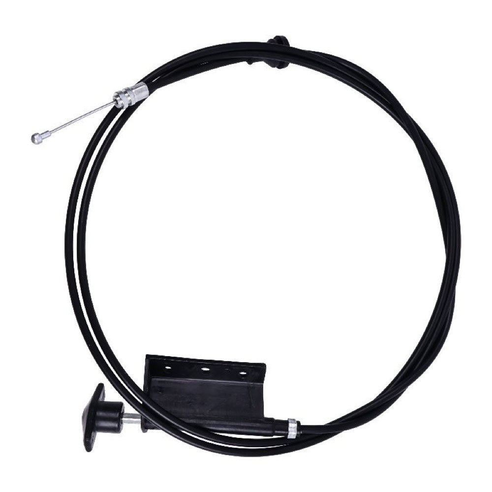 Hood Latch Lock Release Cable 55024942 4168969 suitable for Dodge 1981-1993 D150 D250 W150 W250 Ramcharger 1984-1989 W100