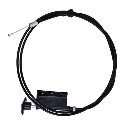 Hood Latch Lock Release Cable 55024942 4168969 suitable for Dodge 1981-1993 D150 D250 W150 W250 Ramcharger 1984-1989 W100