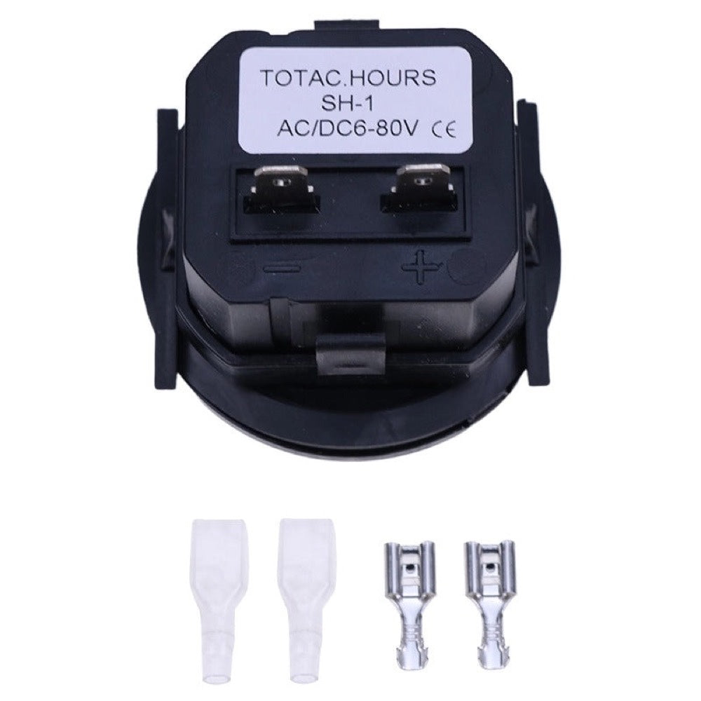 Hour Meter 10-80 Volts 19506GT compatible with Genie S-40 S-45 S-60 S-65 S-80 S-85 TML-4000 TMZ-50/30 TZ-34/20 TZ-50/30