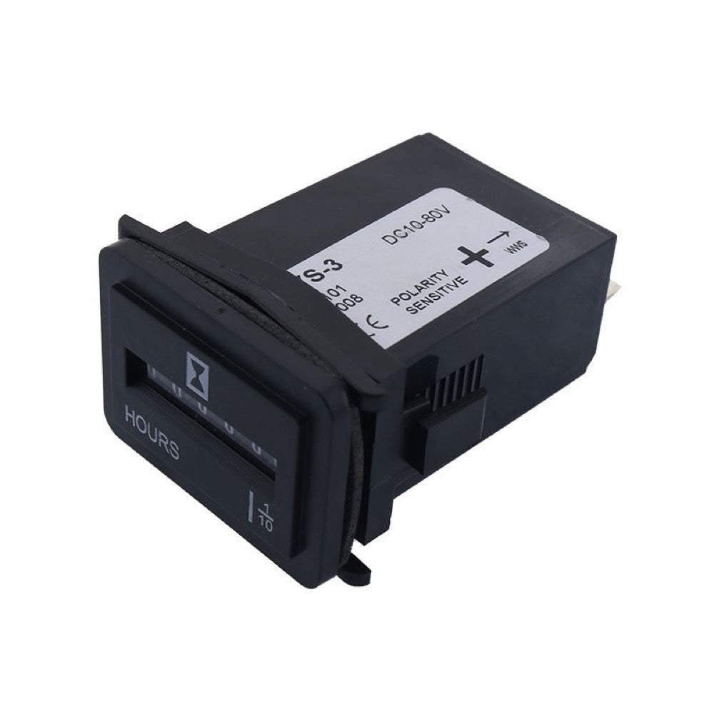 Hourmeter Gauge 2420172 suitable for JLG 1200SJP 1350SJP 1930ES 2030ES 3246ES 600A 600AJ DC10-80V