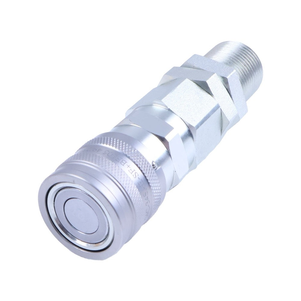 Hydraulic Coupler KV13884 compatible with John Deere Engine 3029 4045 5030 Excavator 17G 17P 26G 26P 30G 30P