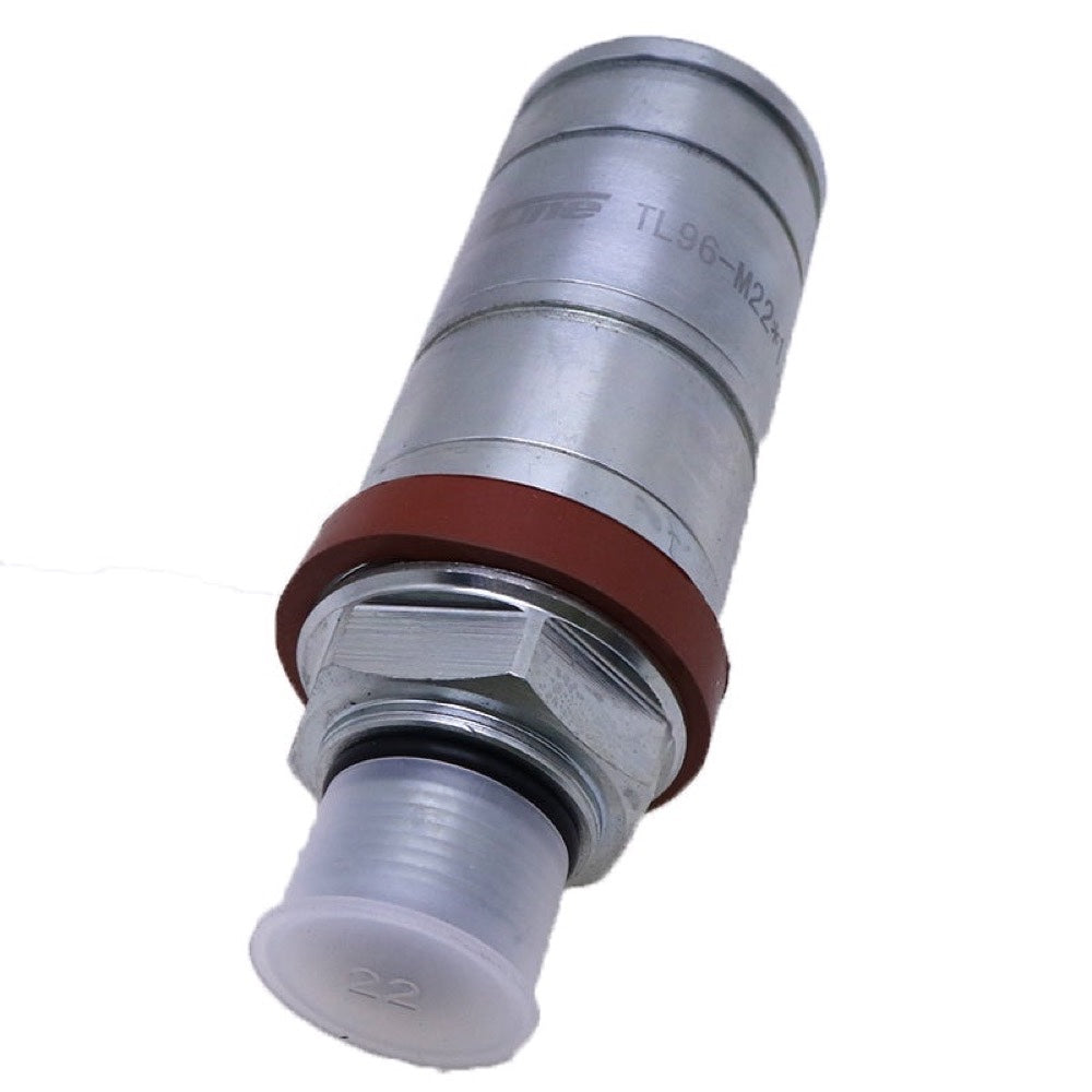 Hydraulic Female Quick Coupler AL166181 fits John Deere Tractor 1654 1854 2054 2104 5620 6010 6100 6120 6520 6530