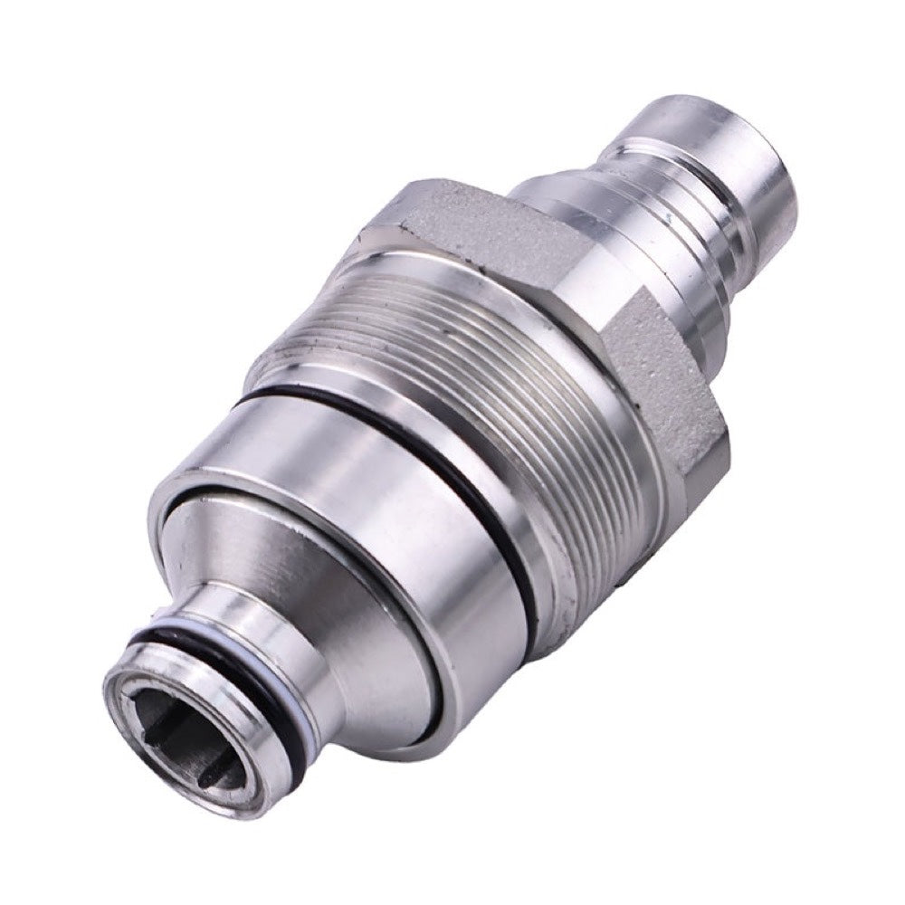 Hydraulic Male Flat Face Quick Coupler V1311-77140 for use with Kubota Loader SSV65 SVL95-2SC SVL95-2S SVL75-2C SVL75-2 SSV75 SVL97-2 SVL65-2