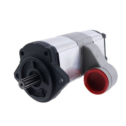 Hydraulic Power Steering Pump 3816909M91 compatible with Massey Ferguson 4200 4225 4240 4260 4270 4300 4325 4345 4355 4360 4370 5300 5340 5360 Tractor