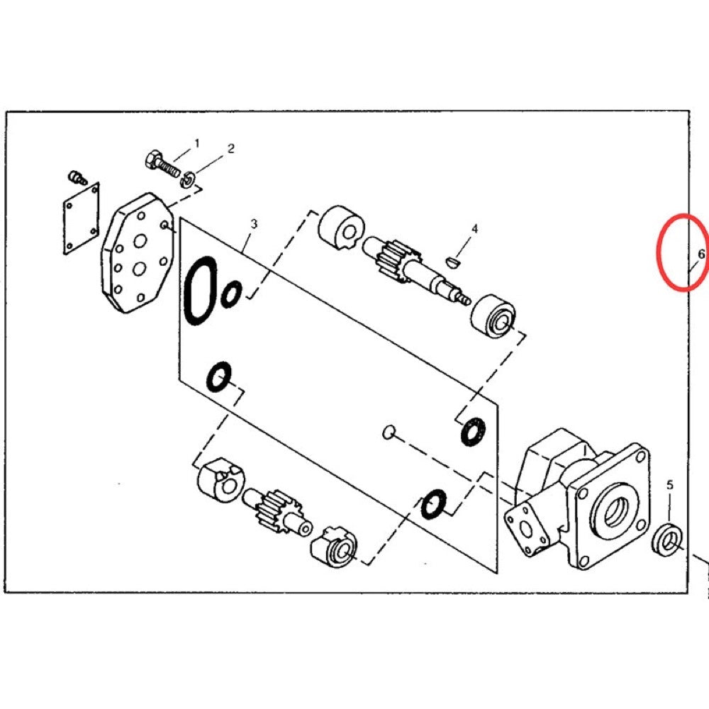 Hydraulic Pump 194145-41120 194240-41110 for use with Yanmar F22 YM195 YM240 YM330 YM2210 YM2500 YM2610 YM3000 YM3810