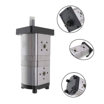 Hydraulic Pump 3A111-82202 compatible with Kubota Tractor M9000 M4700 M5400 M6800 M8200