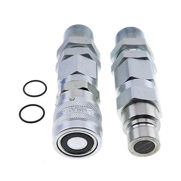 Hydraulic Quick-Connect Coupler AT312877 KV13884 fits John Deere 332 326D 280 332D 325 333D 270 328 328D 260