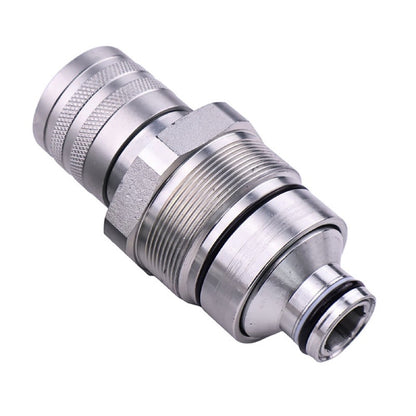 Hydraulic Quick-Connect Coupler AT406475 fits Yanmar Engine 4TNV84T John Deere Loader 320E 323E 328E 326E 329E 332E 318E 333E 319E 333P 334P