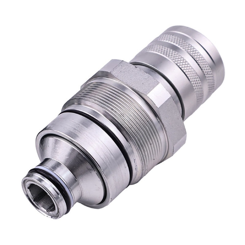 Hydraulic Quick-Connect Coupler AT406475 fits Yanmar Engine 4TNV84T John Deere Loader 320E 323E 328E 326E 329E 332E 318E 333E 319E 333P 334P
