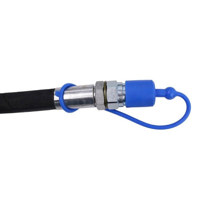 Hydraulic Top Link Cat. 2-2 with Locking Block 22 3/8" - 33 1/2 with 2 Pieces Hose 2-Way Check Valve Cylinder compatible with Tractor Excavator