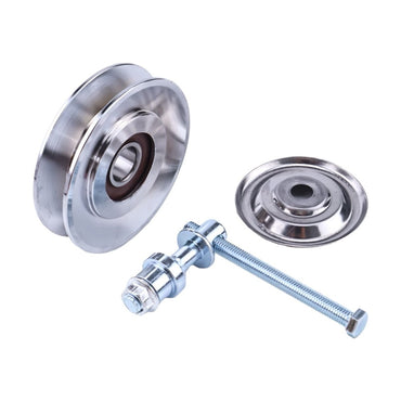 Idler Pulley 4346770 compatible with Isuzu Engine 4BG1 4HK1 6BG1 6HK1 Hitachi Excavator ZAXIS120-3 ZAXIS210F-3 ZAXIS250 EX160LC-5 EX80-5 ZAXIS230