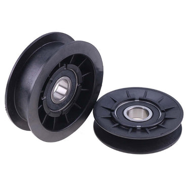 Idler Pulley Kit GX20286 GX20287 With Transmission Drive Belt GX20006 suitable for John Deere Tractor 105 108 125 135 145