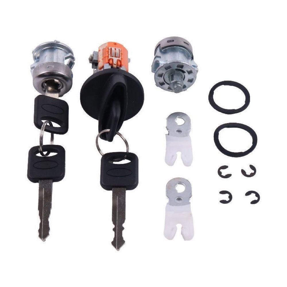 Ignition & Door Lock Cylinder With 4 Keys 703362 fits Ford F150 F250 F350 F450