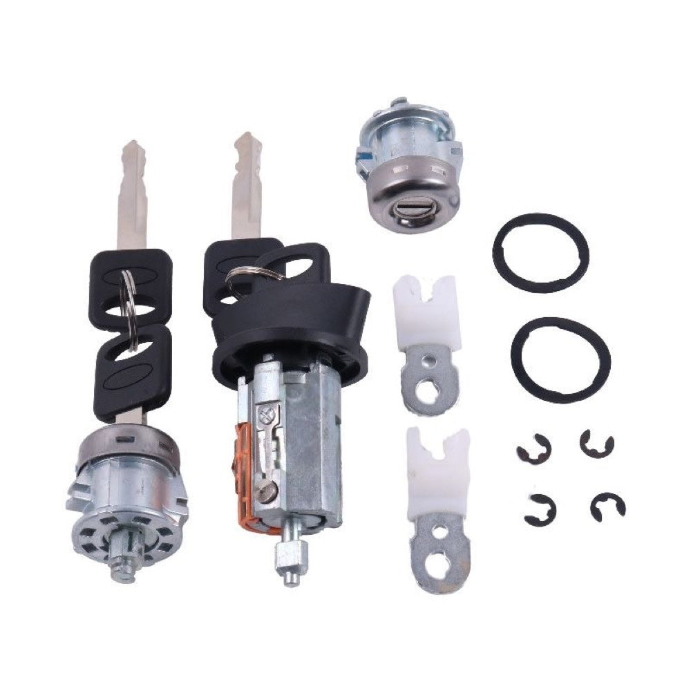 Ignition & Door Lock Cylinder With 4 Keys 703362 fits Ford F150 F250 F350 F450