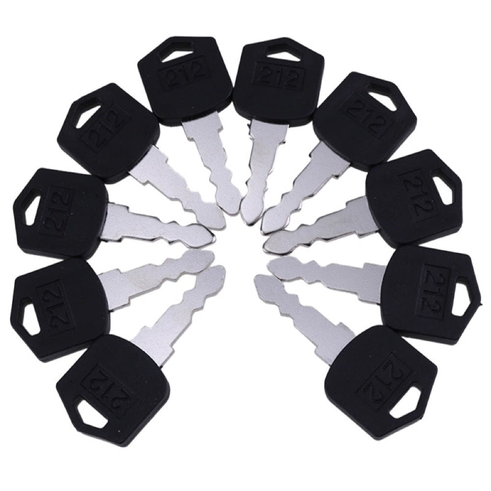 Ignition Keys D554212 fits Doosan Daewoo Forklift D25 D35 G25 G35
