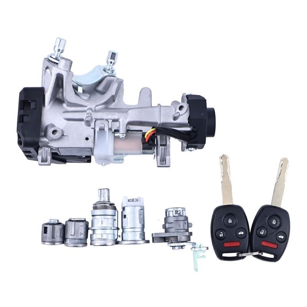 Ignition Lock Cylinder Set 35100-SDA-A71 fits Honda Vehicle 2005-2007 Odyssey 2007 Element 2004-2007 Accord