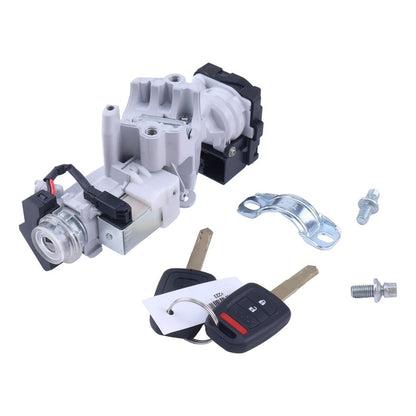 Ignition Switch Lock Cylinder with 2 Remote Keys 0635lT6PH01 106351T2A971 compatible with Honda Civic Accord Crosstour 2013-2017