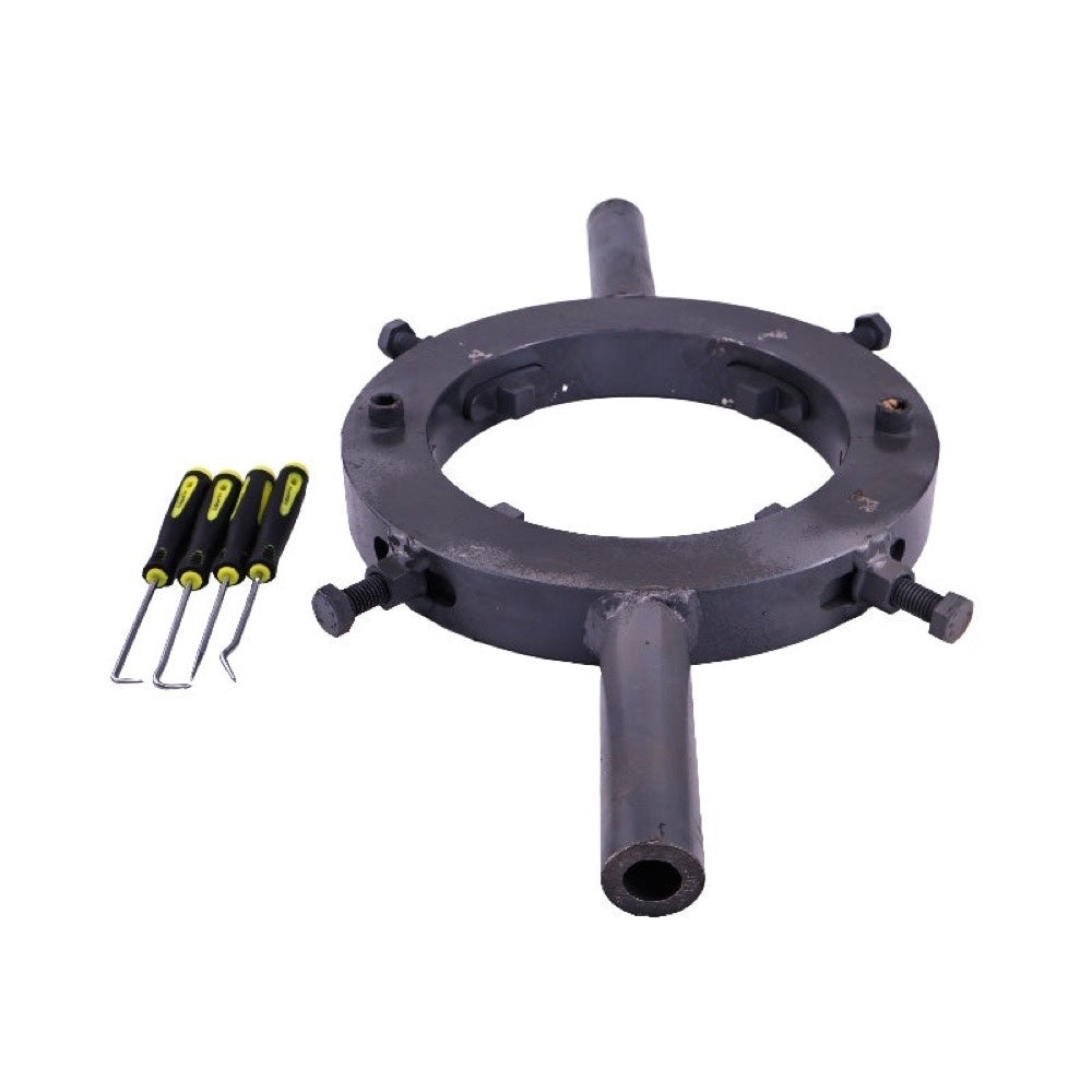 Inner Diameter 155mm-205mm Special Wrench compatible with Excavator Repair Hydraulic Cylinder Universal Wrench for Hitachi Kobelco Sany Lovol Komatsu