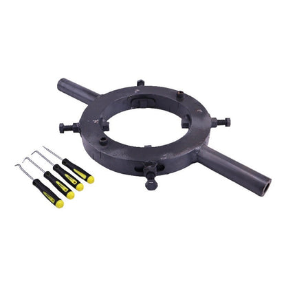 Inner Diameter 155mm-205mm Special Wrench compatible with Excavator Repair Hydraulic Cylinder Universal Wrench for Hitachi Kobelco Sany Lovol Komatsu