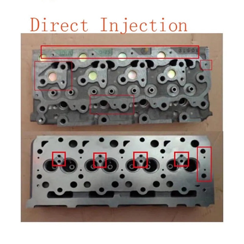 Kubota Engine V2203 Complete Cylinder Head With Full Gasket Kit 6685503 compatible with Bobcat Loader S150 S16 S175 S510 S160 S18 S450 S130 S185 T140 B300