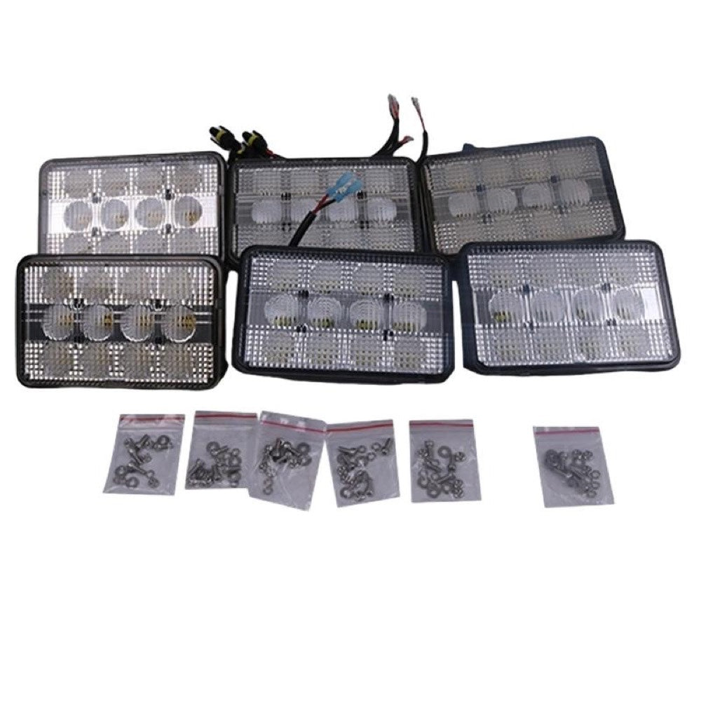 LED Headlight 353657A1 compatible with CASE IH Combine 2144 2155 2166 2366 2388 CPX620 CPX420