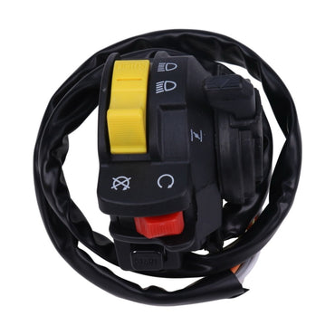 Left Handlebar Control Switch Start Stop Headlight 3509-017 compatible with Arctic Cat ATV 250 300 400 500 1996-2005
