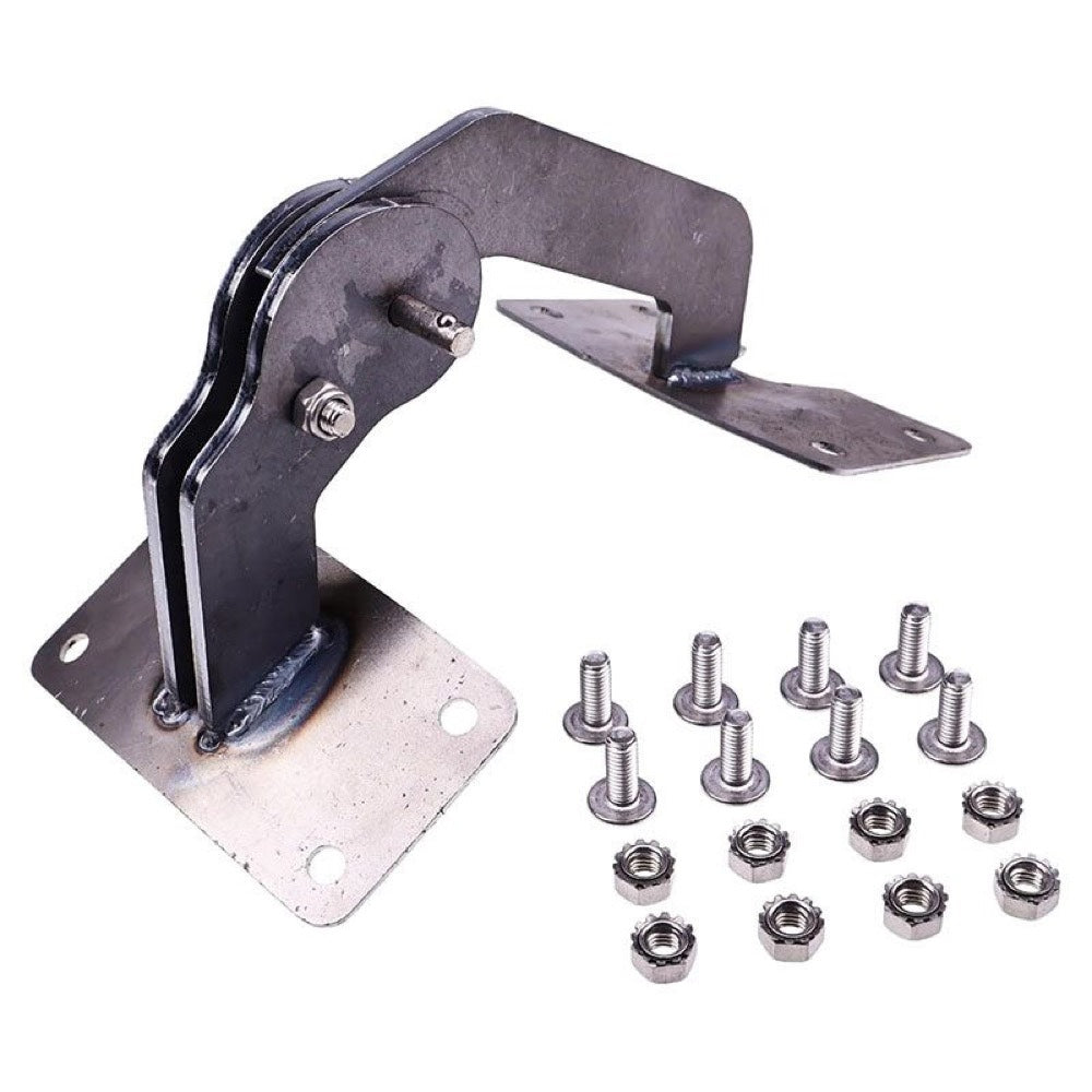 Lid Hinge Heavy Duty Stainless Steel fits UDS 55 Gallon Ugly Drum Smoker and Quick Release W/Hardware