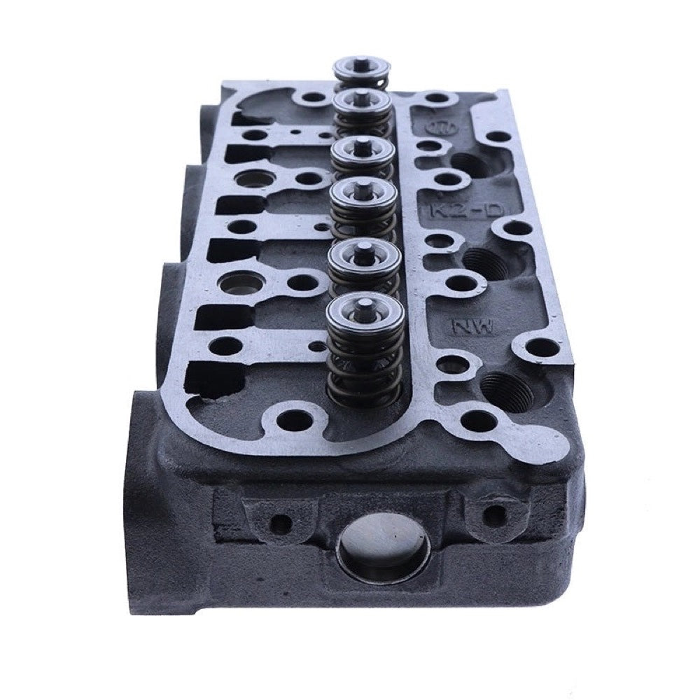 M8 Complete Cylinder Head compatible with Kubota Engine D1105 Tractor B21 B2100 B2320 B2400 B2401 B26 B2601 B2620 B2630 B7500 B7510 BX2660 BX2670 BX2680