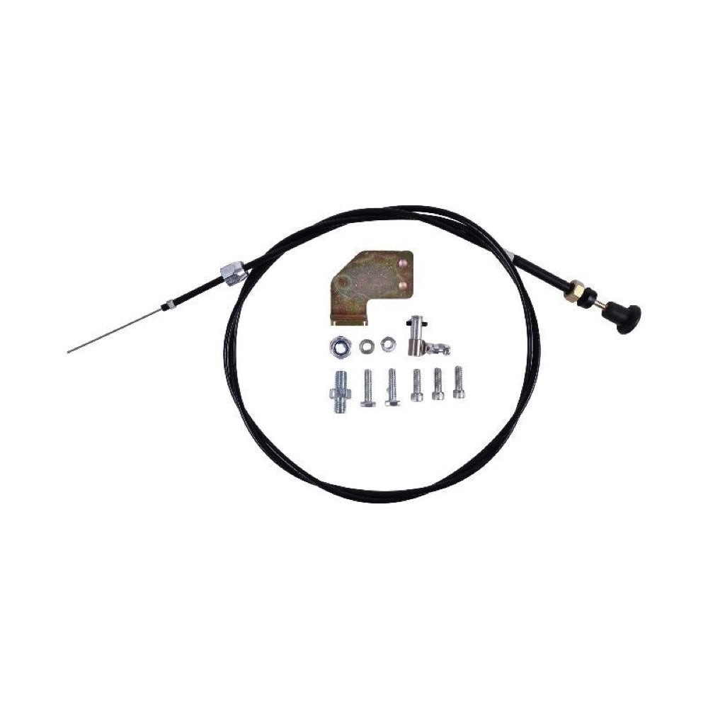 Manual Fuel Shut Off Solenoid Kit Cable suitable for Dodge Cummins Engine 12V 4BT 6BT P-pump P7100
