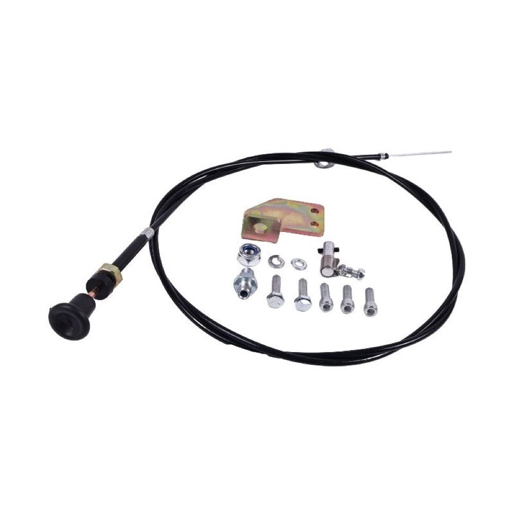 Manual Fuel Shut Off Solenoid Kit Cable suitable for Dodge Cummins Engine 12V 4BT 6BT P-pump P7100