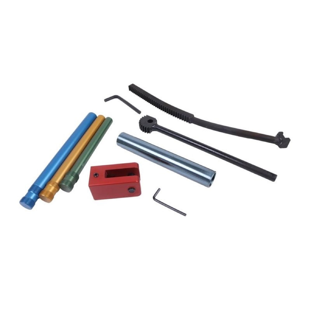 Motocross & Dirt Bike Motorcycle Compact Tire Changing Tool Kit Mount Tire Without Pinching Tube Include 15/17/20/ 25mm Axle Sleeve compatible with 16-21 inch Wheels