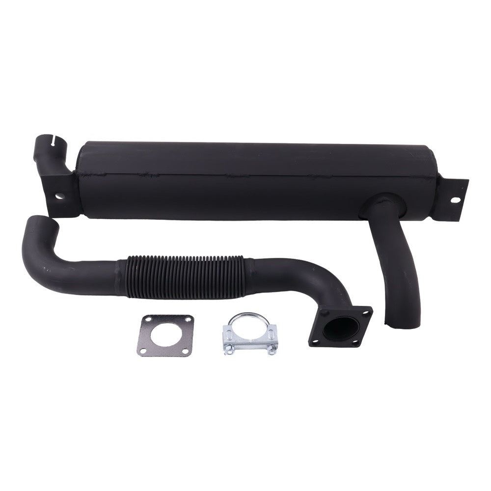 Muffler & Exhaust Pipe Kit 7130724 7130725 7101708 6727753 compatible with Bobcat Loader S160 S185 S205 T180 T190