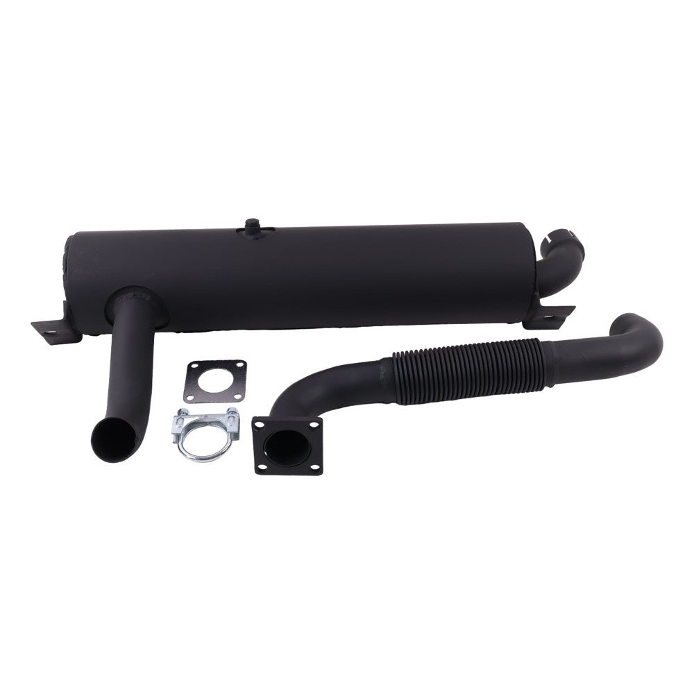 Muffler & Exhaust Pipe Kit 7130724 7130725 7101708 6727753 compatible with Bobcat Loader S160 S185 S205 T180 T190