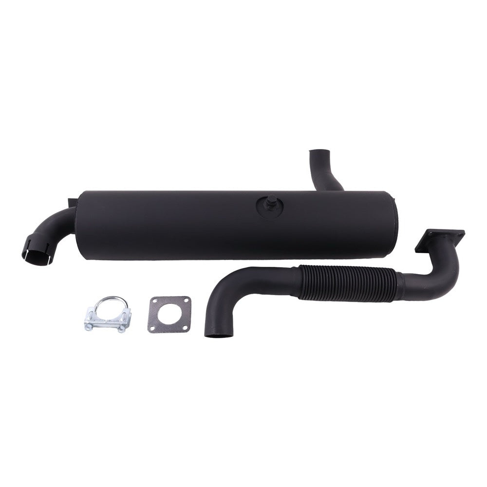 Muffler & Exhaust Pipe Kit 7130724 7130725 7101708 6727753 compatible with Bobcat Loader S160 S185 S205 T180 T190