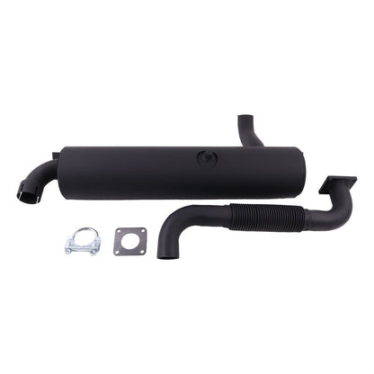 Muffler & Exhaust Pipe Kit 7130724 7130725 7101708 6727753 compatible with Bobcat Loader S160 S185 S205 T180 T190