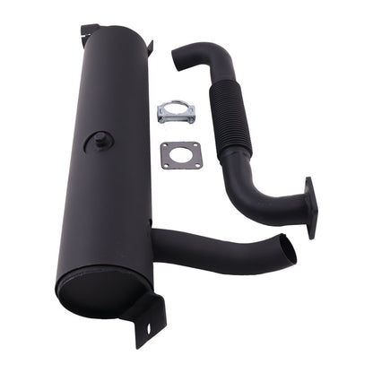 Muffler & Exhaust Pipe Kit 7130724 7130725 7101708 6727753 compatible with Bobcat Loader S160 S185 S205 T180 T190