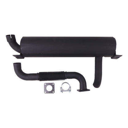Muffler & Exhaust Pipe Kit 7130724 7130725 7101708 6727753 compatible with Bobcat Loader S160 S185 S205 T180 T190